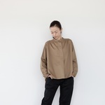 アウトレット品　Carl shirts / caramel