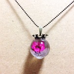 511-28 Rose Quartz オルゴナイトペンダント◎艶*.:★ orgonite ★:.* 