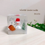 スノーキューブ⛄️