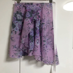 バレエスカート  ☆ハンドメイド☆エレガントな花柄☆Mサイズ