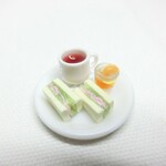 ◆PINK'D◆snack plate ハムサンド