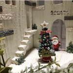 ミニミニクリスマスツリー★ミニチュア指先にちょこんとのるサイズ☆