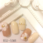 @ビジュー×フラワー