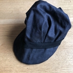 ジュニア、レディース　デニムキャスケット帽子