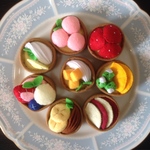 caféケーキ タルト② フェルト★香★ままごと