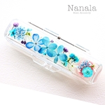 本物のお花の印鑑ケース　レジン