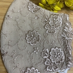 🍁秋色マスク🌸チュール刺繍お洒落マスク🌸