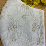 🍁秋にお勧め🌸刺繍生地お洒落マスク🌸