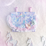 ユニコーン ♡移動ポケット🦄ブルー