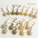 ゆきんこパールのピアス  選べる4色