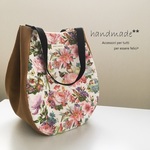 バルーンバッグ♡ハチドリRose＆camel