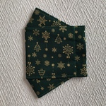 1枚　500円　グリーンクリスマス　西村大臣　折り上げ立体マスク