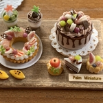 ☆palm miniature ☆秋スイーツ①ドリップケーキとリースタルト