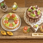 ☆palm miniature ☆秋スイーツ⑤シャルロットケーキとリースタルト