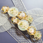 【11/8 21時】バレッタ**white flower*