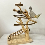 【kinakotohiro様専用ページ】ゲージサイズでカクタスパーチ（サボテンの骨）HOEI465・直径3～4cm×44cm 丸太の螺旋階段