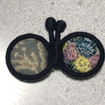 【11月発売分】ミナペルホネン ちょうちょのブローチ11