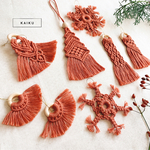 クリスマス　オーナメント　set -terracotta-