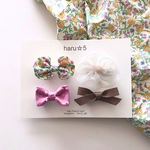 holiday set 2020 A/W ＊baby&kids＊  ※ヘアゴムに変更可能
