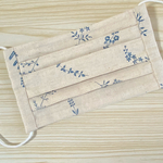 プリーツマスク　#野の花図鑑