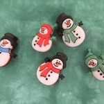  入荷しました＊ From U.S. 　クリスマス＊雪だるま　ボタン♪　snowman　　GALORE　 ＊ 