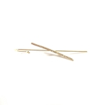 イヤーフックピアス　クロス