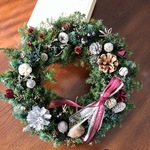  * Red × Tree nuts  II * Xmas wreath * クリスマスリース🌿　ギフト