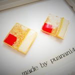 《限定1点》和柄デザインピアス