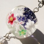 ※kouta0716様ご予約品《クリスマスローズとうさぎ》　かんざし　　