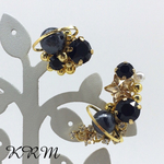 Black mini planet イヤーカフセット