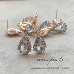 ビジュー　ピアス　ドロップ