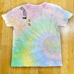 タイダイ染めTシャツ(遊びにきたのはペンギン)