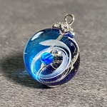 IORI resin 宇宙玉レジン〜惑星　レジンネックレス