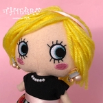 ☆THIERRY☆イーマリーちゃん用 パール、ピンク　アクリルビジュー　イヤリング　3点