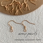 [12pcs]シルバー925 フックピアス  ゴールド