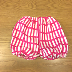 ピンク 北欧風 四角 かぼちゃパンツ