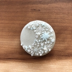 ビーズ刺繍（ヘアゴム/ブローチ）