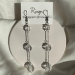 ハンドメイド ピアス イヤリング 【トゥルヒラ】大ぶり