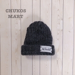 No.001 ちゅこニット帽【Charcoal】