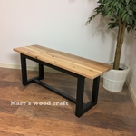 【lalala-yuzu様オーダー品】国産杉の無垢材ダイニングベンチ　35x130cm 高さ40cm　ウレタンクリアー塗装