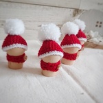 No.106…ニット帽のこけしくん(クリスマス)♬*゜