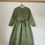 和柄☆着物からカシュクールワンピース