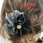 No.436 クラシカル エレガントな ポニーフック ヘアクリップ ブローチ ピン ハットピン