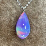 🌈京セラオパールユニコーンの滴オーロラネックレス🌈
