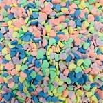 【170】ぷっくりパステルハート30ｇ♡デコパーツ♡プラパーツ♡レジン材料♡ホロラメ♡ハンドメイド材料♡キャンディーバック