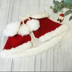 犬服『🎄クリスマス　ケープ』　わんこ服　クリスマス　ケープ　犬　サンタ　わんこ