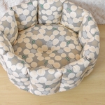 ［完成品］すっぽりペットベッド　Ｍサイズ【maskrosグレー】