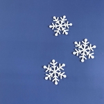 【ピック】大サイズ雪の結晶3個セット