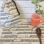 サイズが選べる(40×60・40×50・40×40)給食セット