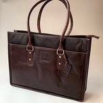英国デザイン牛革かばんValise Clinkleトート アンティークブラウン